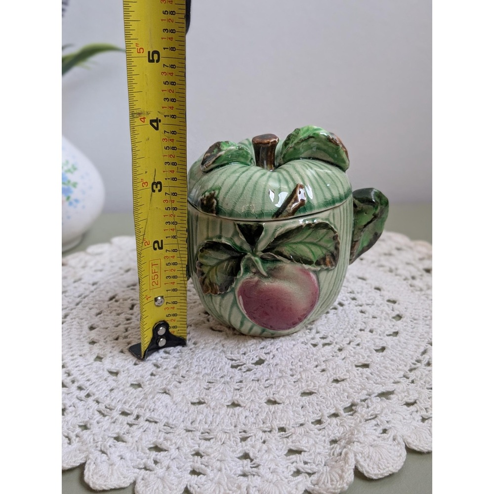 Vintage Made in Japan Apple Kitchen Canister Set of‎ 3 - Picture 12 of 16